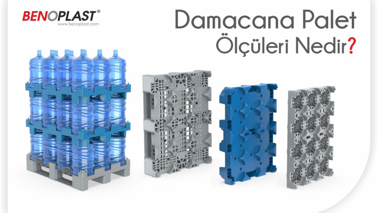 Damacana Palet Ölçüleri Nedir?